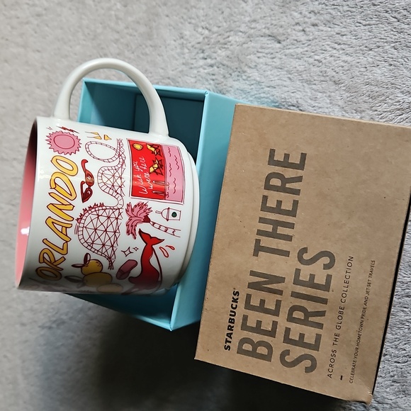 Starbucks ORLANDO BEEN THERE SERIES ACROSS THE GLOBE COLLECTION Ceramic Coffee M - Picture 6 of 7